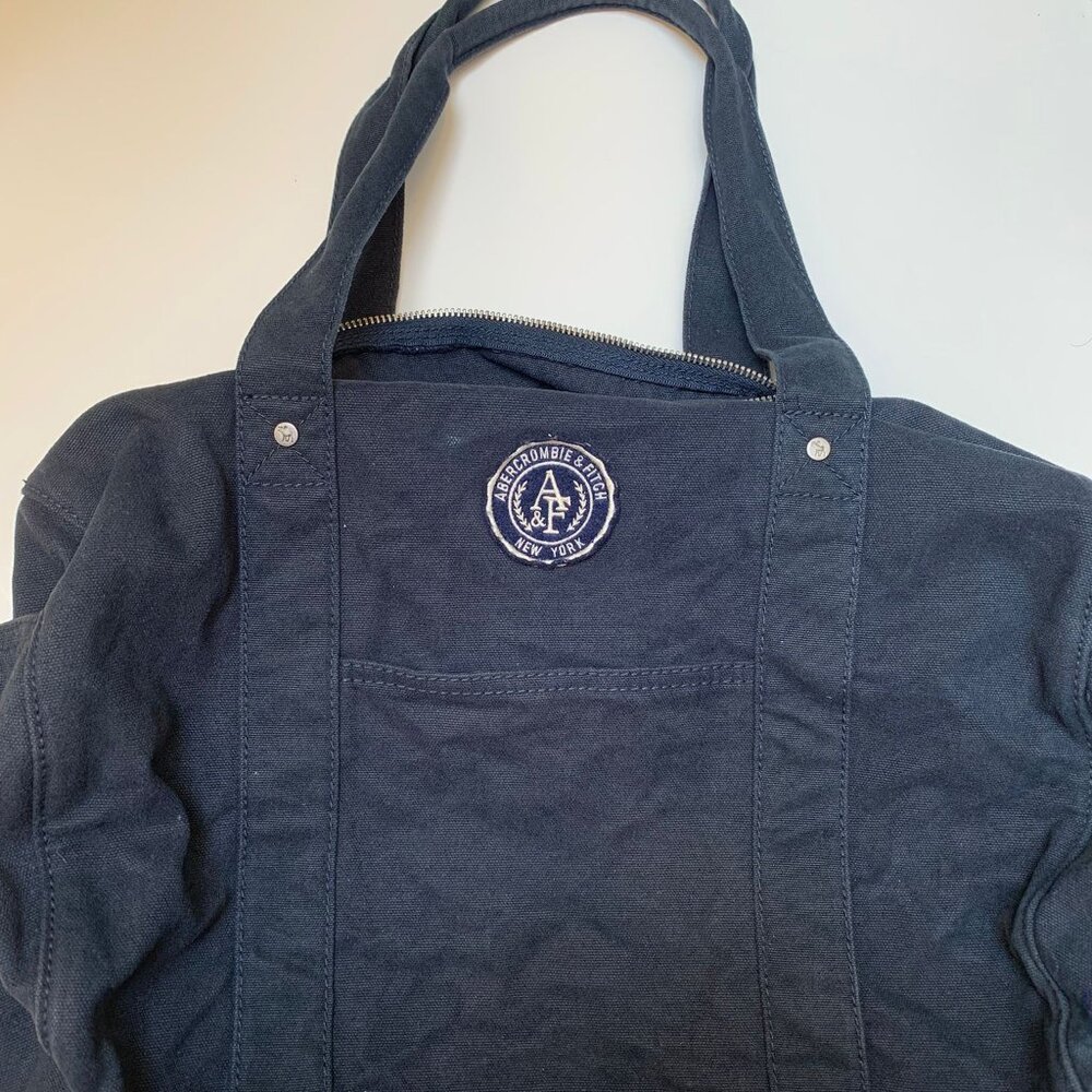 Abercrombie and Fitch Heavyweight Cotton Duffle Bag
